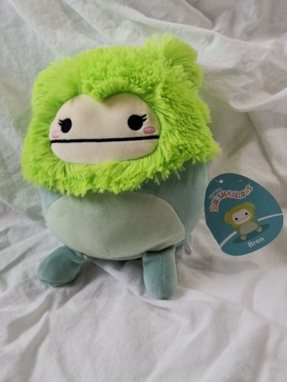 Squishmallows 8" Bren The Yeti, NWT